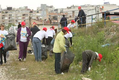 Ciscenje kod starog savskog mosta II